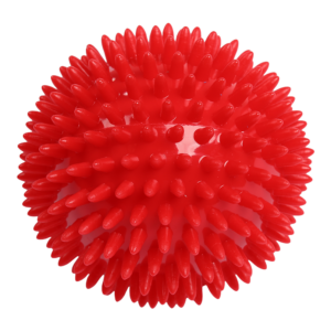 Igelball / Massageball 90mm/Rot (neutral)