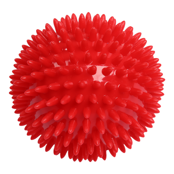 Igelball / Massageball 90mm/Rot (neutral)