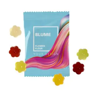 Fruchtgummi 10g Tüten - Blume