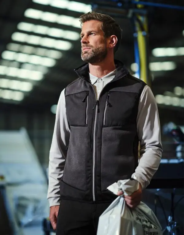 Bodywarmer E-Volve Stretch Hybrid Midlayer