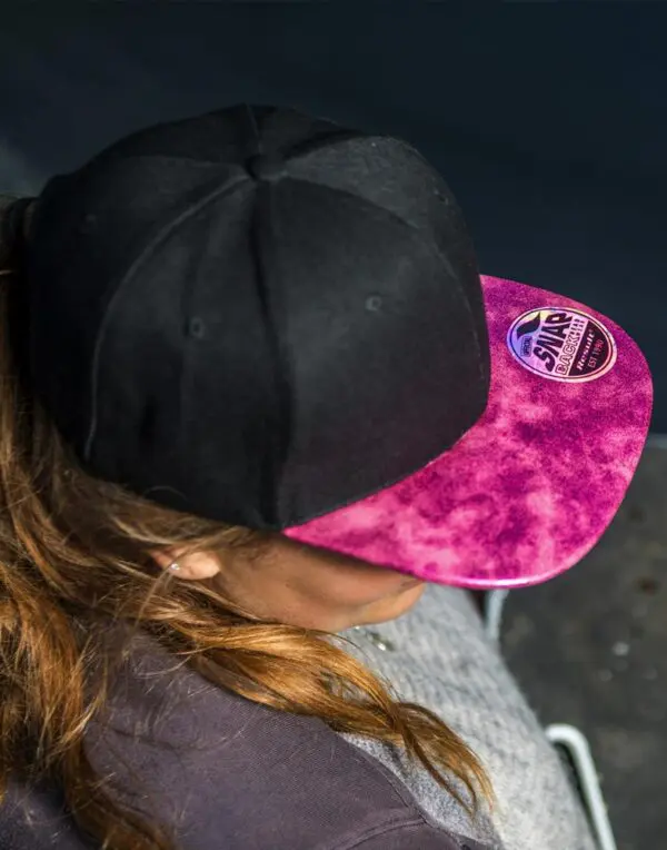 Cap Bronx Glitter Flat Peak Snapback