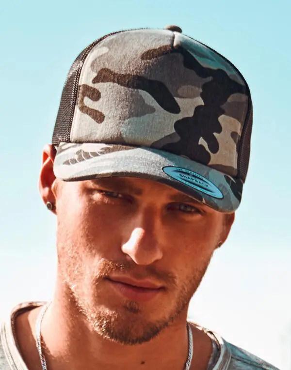 Cap Camo Trucker