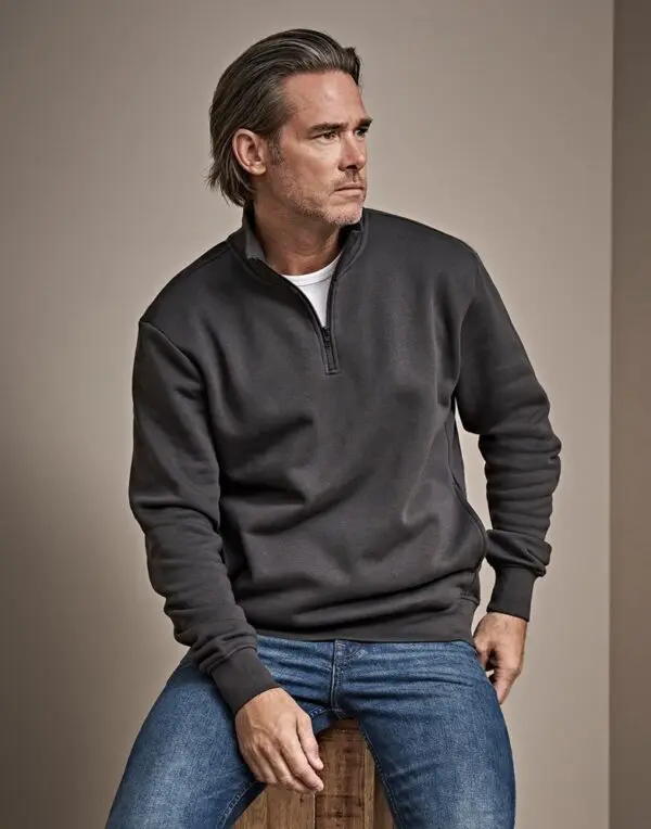 Half Zip Sweatshirt