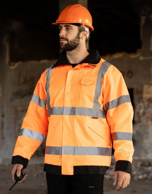 Hi-Vis Rain Jacket Lite "Kaunas"