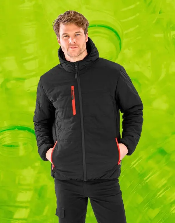 Jacket Black Compass Padded Winter