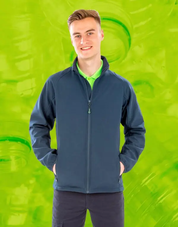 Jacket Men's Recycled 2-Layer Printable Softshell