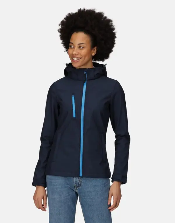 Jacket Women's Venturer 3-Layer Hooded Softshell