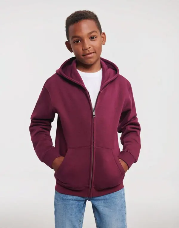 Kids' Authentic Zipped Hood Sweat