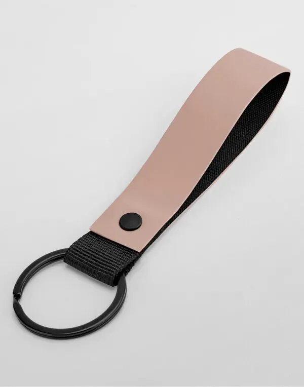 Matte PU Keyring