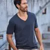 Men's Fashion V-Neck Sof Tee