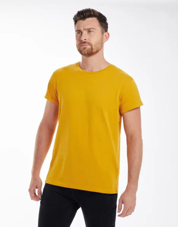 Men's Organic Roll Sleeve T