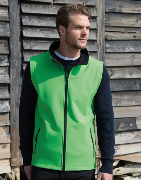 Men's Printable Softshell Bodywarmer