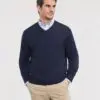 Men's V-Neck Knitted Pullover