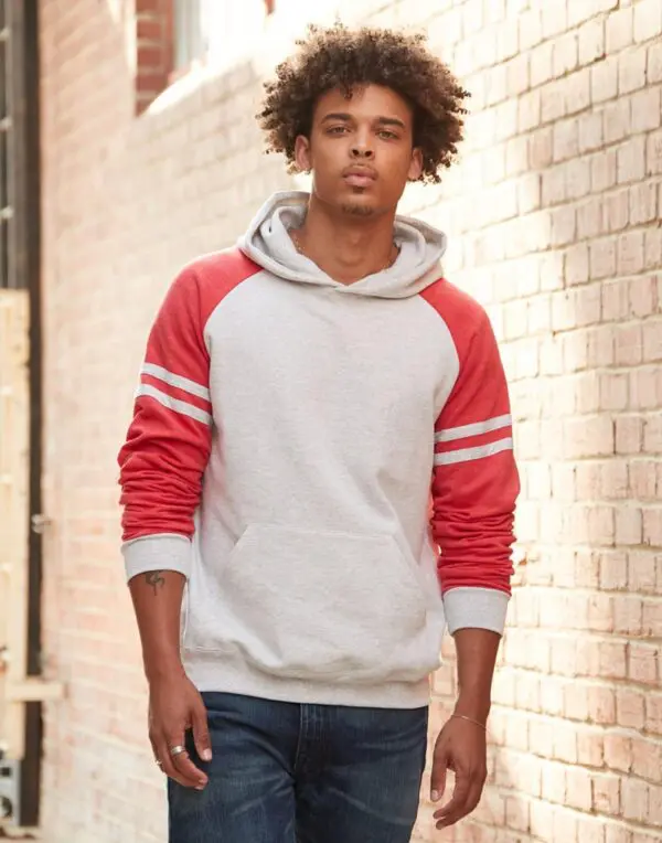 NuBlend Varsity Colour-Block Hooded Sweatshirt