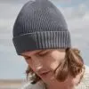 Organic Cotton Engineered Patch Beanie