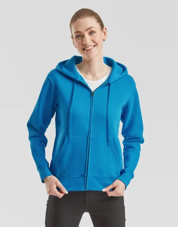 Premium Hooded Sweat Jacket Lady-Fit