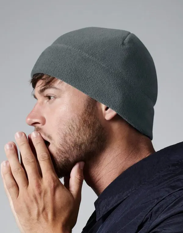 Recycled Fleece Pull-On Beanie