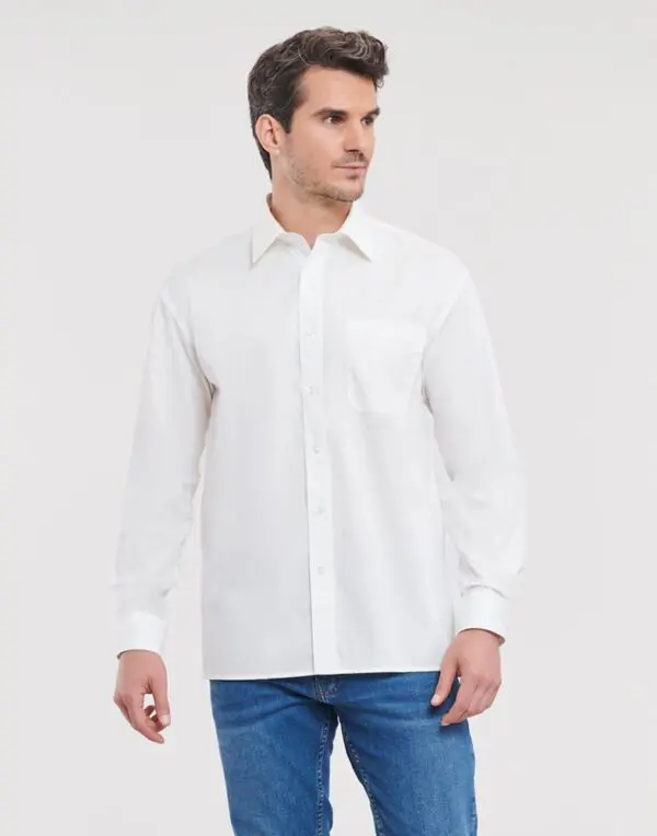 Shirt Cotton Poplin LS