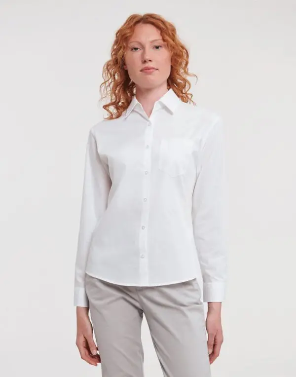 Shirt Ladies' Cotton Poplin LS