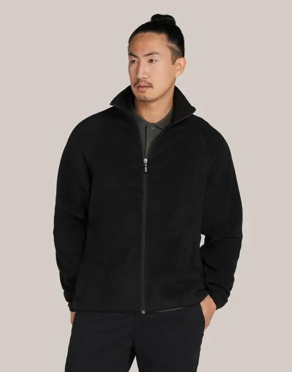 Signature Tagless Microfleece Full Zip Men