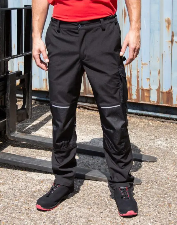 Slim Softshell Work Trousers