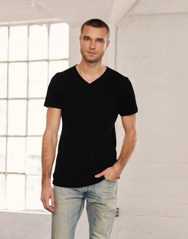 Unisex Jersey V-Neck T-Shirt