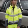 Women's Soft Padded Safety Jacket