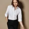 Women's Tailored Fit Continental Blouse 3/4 Sleeve