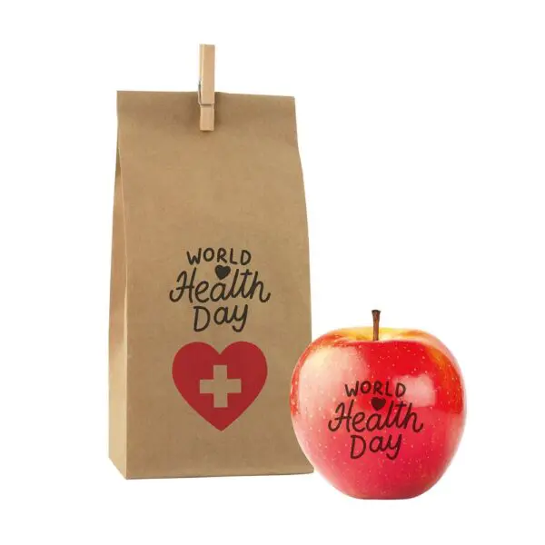 Apple Bag "World Health Day"