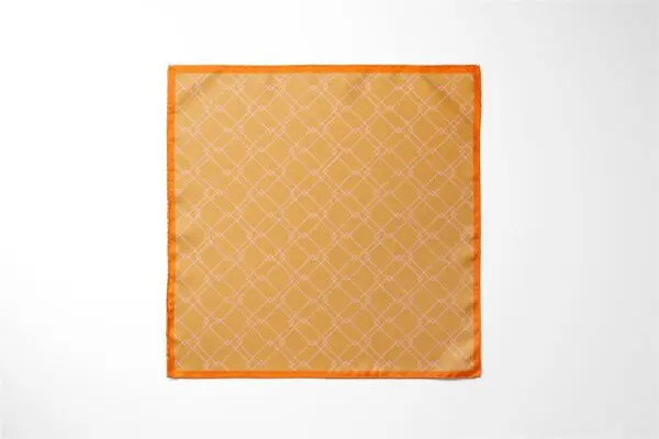 Halstücher aus 100% Mikrofaser Idealgröße 60 x 60 für Corporate Look - Orange Lachs