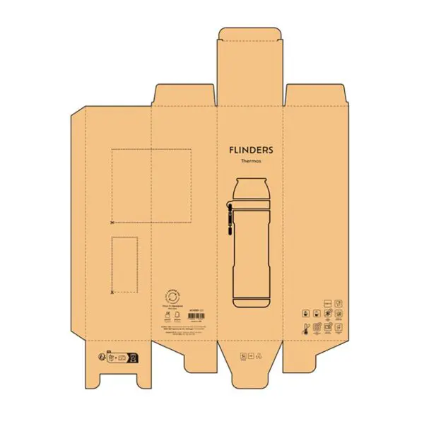 Flinders Thermos recy. Edelstahl 1080 ml