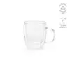 Tasse Elbe 220 Borosilikat Glas 250 ml