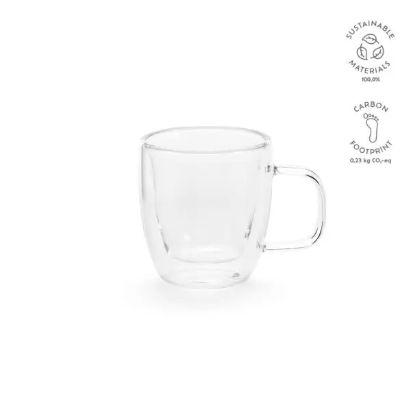 Tasse Elbe 75 Borosilikat Glas 65ml