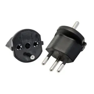 DE-zu-CH Stecker Fix-Adapter (Schuko)