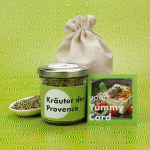 Einzelglas im Säckchen „Kräuter der Provence“ Gewürzmischung #midi