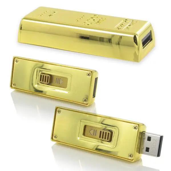 USB Stick Goldbarren