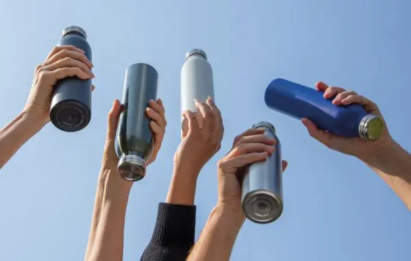 Auslaufgeschützte Kupfer-Vakuum-Flasche