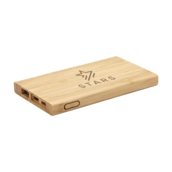 Powerbank Bamboo 4000 externes Ladegerät