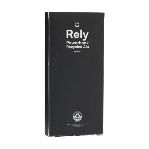 Powerbank Rely 10000 RCS Recycled Alu