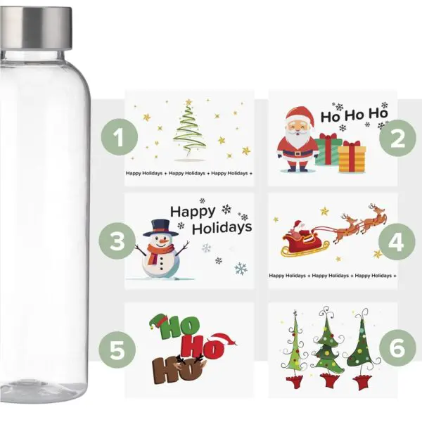 Senga GRS RPET Bottle 500 ml X-Mas