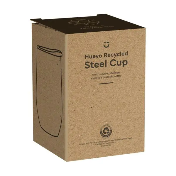 Thermobecher Huevo RCS Recycled Steel Cup 350 ml