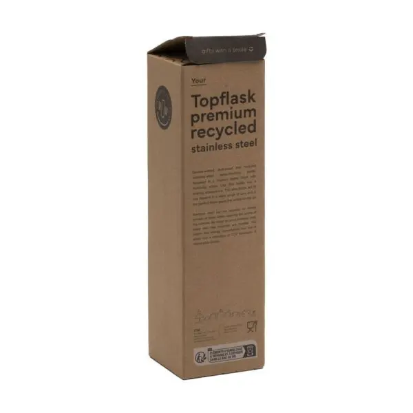 Trinkflasche Topflask Premium RCS Recycled Steel