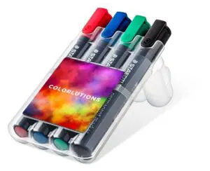 Markern marker, STAEDTLER Lumocolor permanent Box mit 4