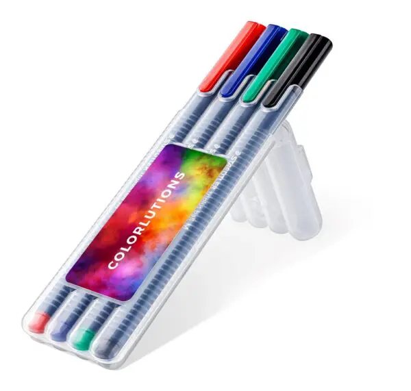 STAEDTLER triplus ball, Box mit 4 Stiften