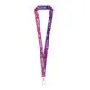 Sublimationslanyard MANILA. aus Polyester mit Karabiner