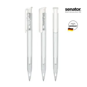 Druckkugelschreiber senator® Super Hit Clear