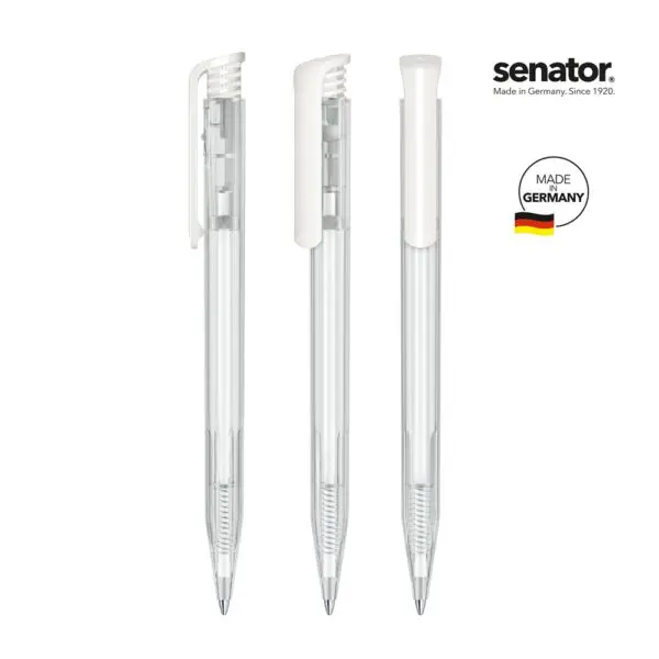 Druckkugelschreiber senator® Super Hit Clear