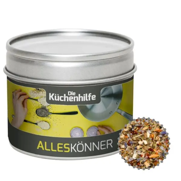 Gewürzmischung Alleskönner, ca. 60g, Metalldose mit Sichtfenster