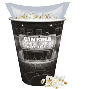 Popcorn süß, ca. 20g, Snackbecher Maxi mit Maxi Tüte