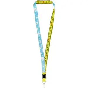 1-Meter-Lanyard Isla mit Sublimation mit Sicherheitsverschluss